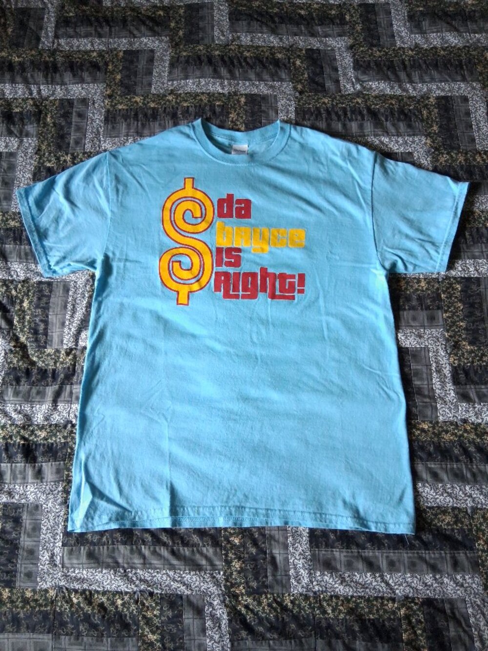 2010s Bryce Remsburg Da Bryce is Right Blue T-Shirt Adult Large AEW Wrestling